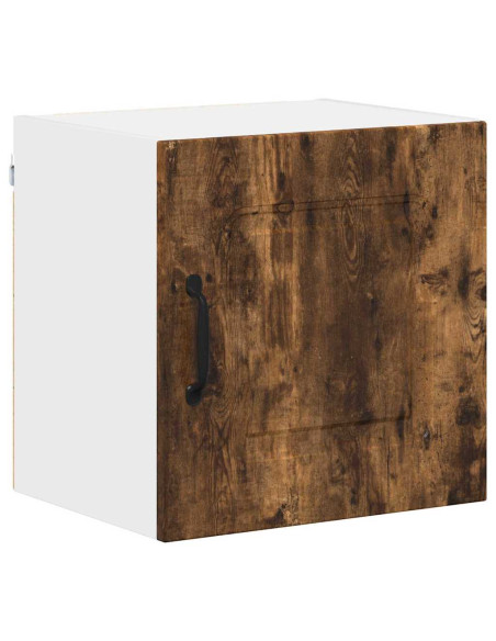 Pensile cucina con porta 2 pcs Rovere fumé 40 x 31 x 40 cm