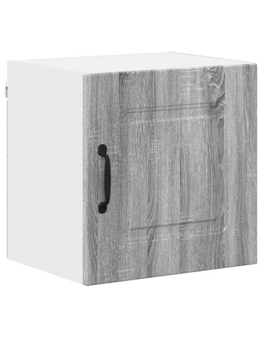 Pensile cucina con porta 2 pcs Grigio Sonoma 40 x 31 x 40 cm