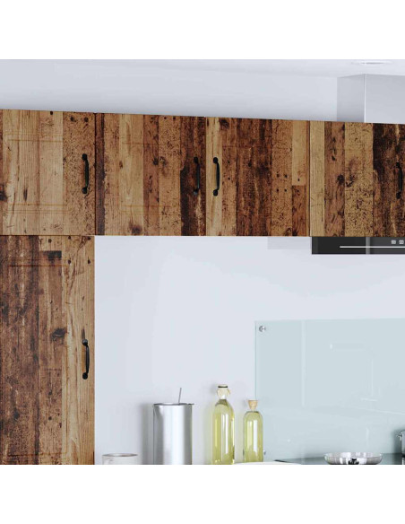 Pensile cucina con porta 2 pcs Legno vecchio 40 x 31 x 40 cm