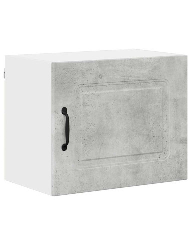 Pensile cucina con porta 2 pcs Grigio cemento 50 x 31 x 40 cm