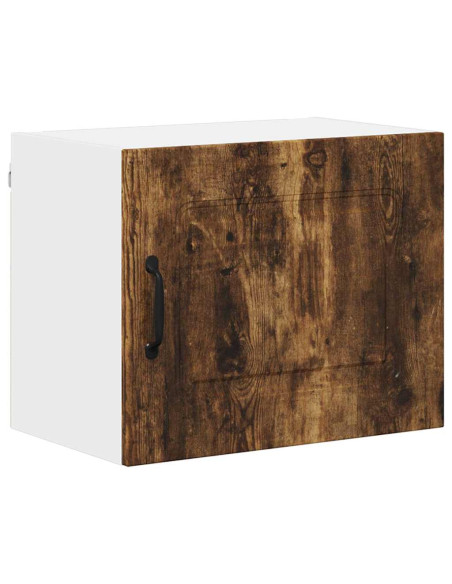 Pensile cucina con porta 2 pcs Rovere fumé 50 x 31 x 40 cm