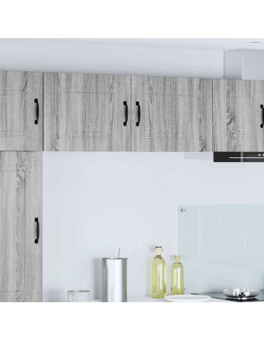 Pensile cucina con porta 2 pcs Grigio Sonoma 50 x 31 x 40 cm