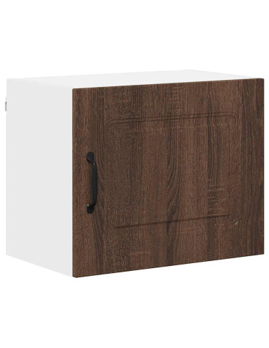 Pensile cucina con porta 2 pcs Rovere Marrone 50 x 31 x 40 cm