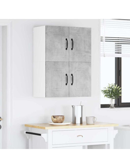 Pensile cucina Grigio cemento 60 x 31 x 40 cm Legno multistrato