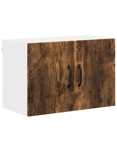 Pensile cucina con porta 2 pcs Rovere fumé 60 x 31 x 40 cm