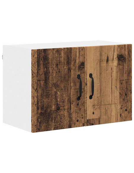 Pensile cucina con porta 2 pcs Legno vecchio 60 x 31 x 40 cm