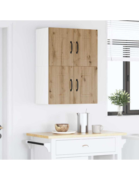 Pensile cucina con porta Rovere artigianale 60 x 31 x 40 cm