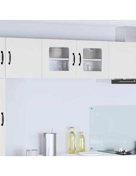 Pensile cucina Bianco Lucido 80 x 31 x 40 cm Legno multistrato