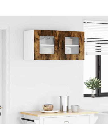 Pensile cucina Rovere fumé 80 x 31 x 40 cm Legno multistrato