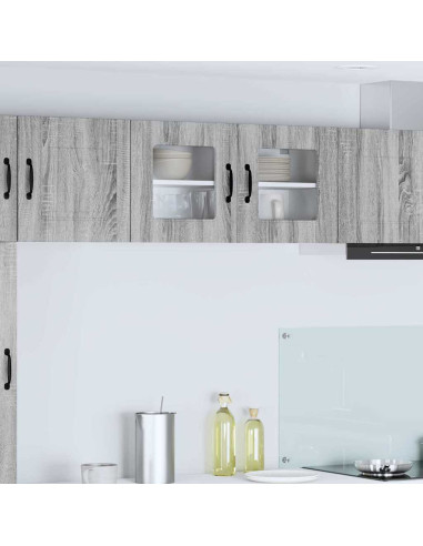 Pensile cucina Grigio Sonoma 80 x 31 x 40 cm Legno multistrato