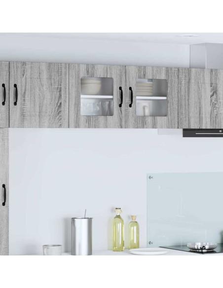 Pensile cucina Grigio Sonoma 80 x 31 x 40 cm Legno multistrato