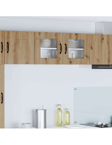 Pensile cucina con porta Rovere artigianale 80 x 31 x 40 cm