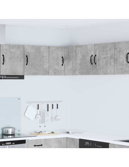 Pensile cucina Grigio cemento 57 x 57 x 40 cm Legno multistrato