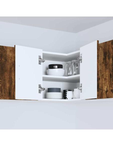 Pensile cucina Rovere fumé 57 x 57 x 40 cm Legno multistrato