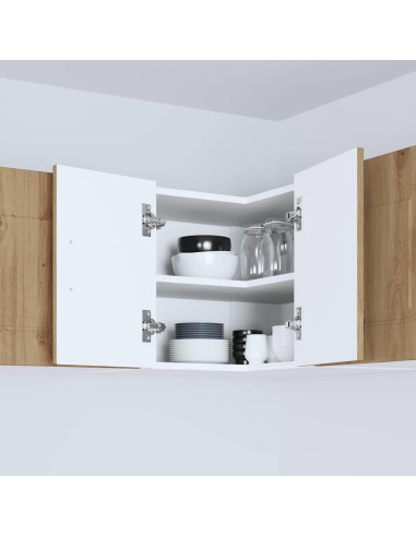 Pensile cucina con porta Rovere artigianale 57 x 57 x 40 cm