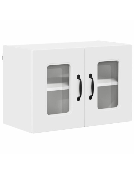 Pensile cucina 2 pcs Bianco 60 x 31 x 40 cm Legno multistrato