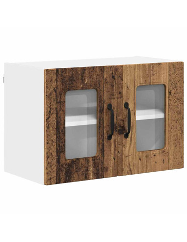Pensile cucina con porta 2 pcs Legno vecchio 60 x 31 x 40 cm