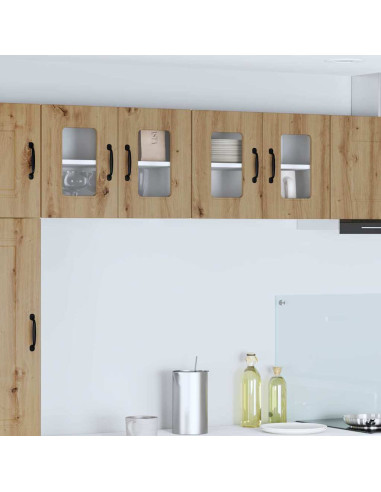 Pensile cucina con porta Rovere artigianale 60 x 31 x 40 cm