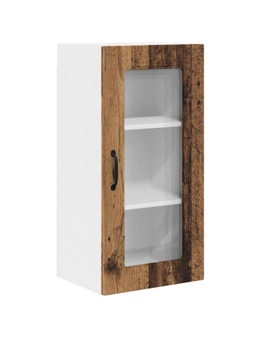 Pensile cucina con porta 2 pcs Legno vecchio 40 x 31 x 80 cm