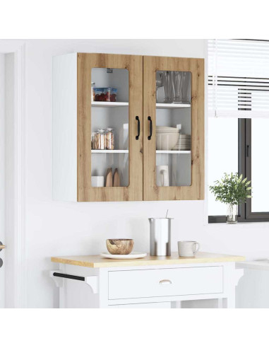 Pensile cucina 2 pcs Rovere artigianale 40 x 31 x 80 cm