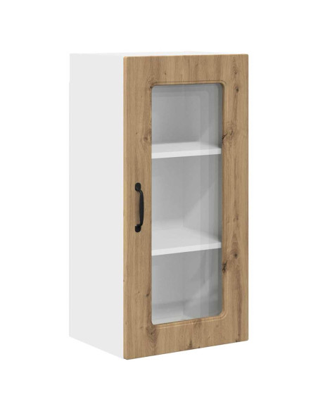 Pensile cucina 2 pcs Rovere artigianale 40 x 31 x 80 cm