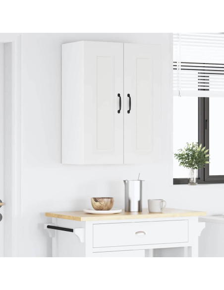 Pensile cucina Bianco 30 x 31 x 80 cm Legno multistrato