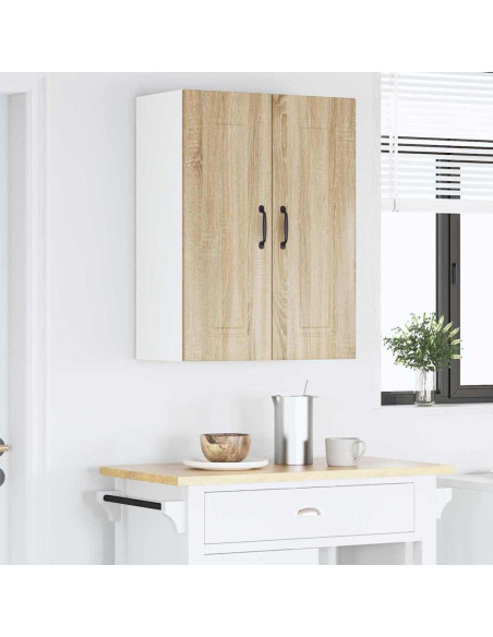 Pensile cucina con porta 2 pcs Rovere Sonoma 30 x 31 x 80 cm