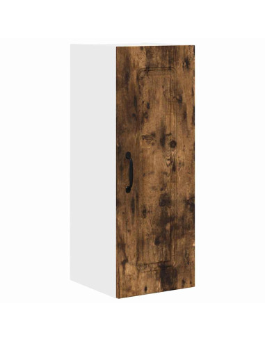 Pensile cucina con porta 2 pcs Rovere fumé 30 x 31 x 80 cm