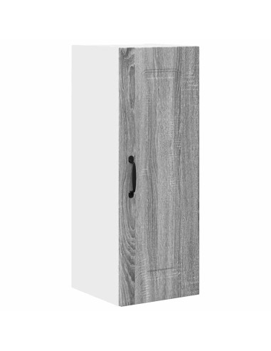 Pensile cucina con porta 2 pcs Grigio Sonoma 30 x 31 x 80 cm