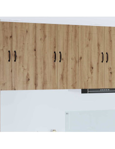 Pensile cucina 2 pcs Rovere artigianale 30 x 31 x 80 cm 2
