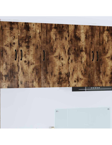 Pensile cucina Rovere fumé 40 x 31 x 80 cm Legno multistrato