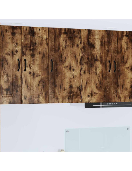 Pensile cucina Rovere fumé 40 x 31 x 80 cm Legno multistrato