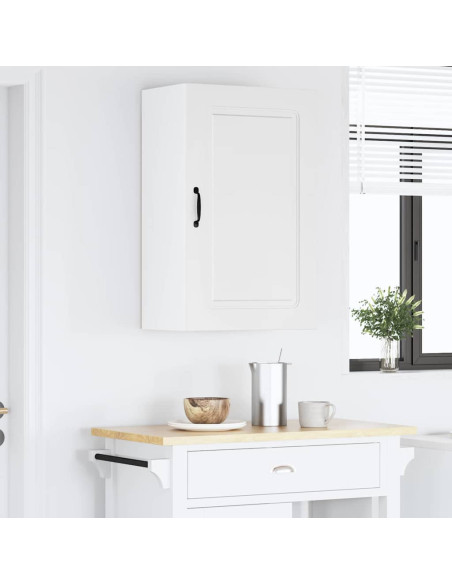 Pensile cucina Bianco Lucido 50 x 31 x 80 cm Legno multistrato