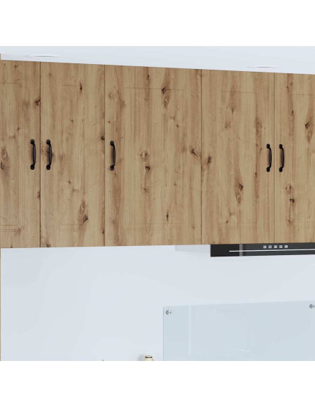 Pensile cucina con porta Rovere artigianale 50 x 31 x 80 cm