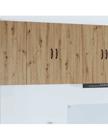 Pensile cucina con porta Rovere artigianale 80 x 31 x 80 cm
