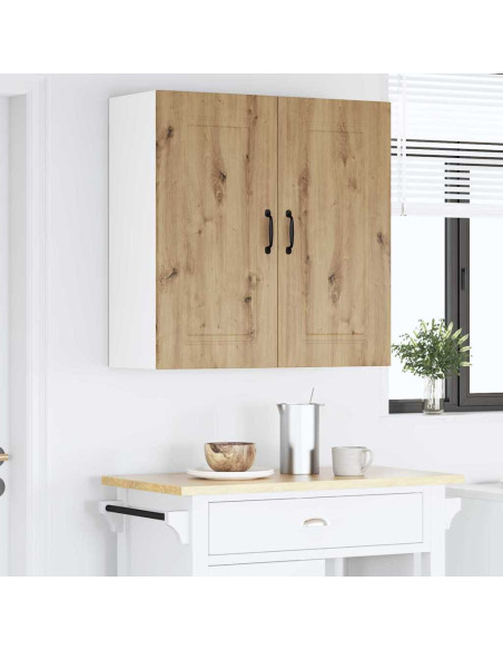 Pensile cucina con porta Rovere artigianale 80 x 31 x 80 cm