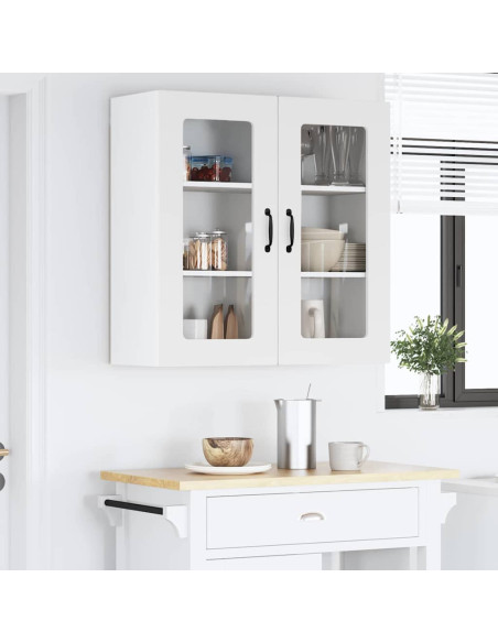 Pensile cucina Bianco 80 x 31 x 80 cm Legno multistrato