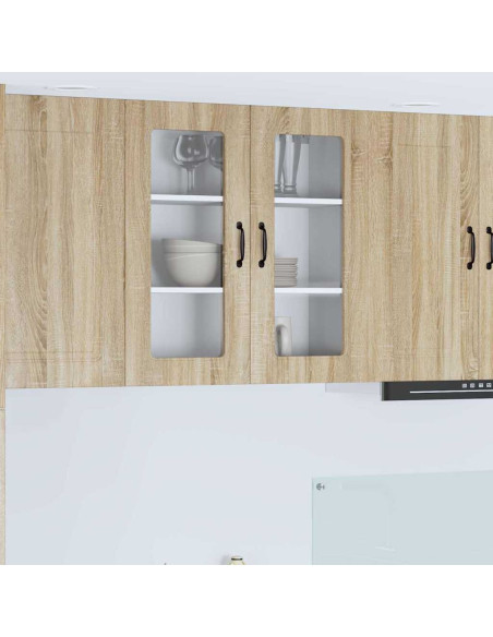 Pensile cucina Rovere Sonoma 80 x 31 x 80 cm Legno multistrato