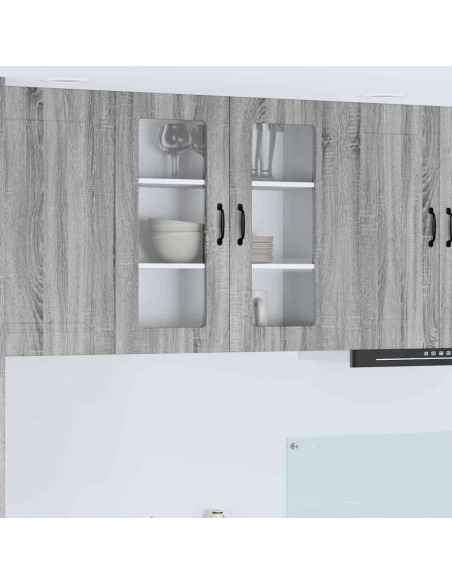 Pensile cucina Grigio Sonoma 80 x 31 x 80 cm Legno multistrato