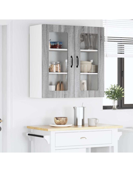 Pensile cucina Grigio Sonoma 80 x 31 x 80 cm Legno multistrato