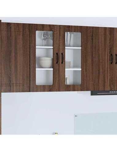 Pensile cucina Rovere Marrone 80 x 31 x 80 cm Legno multistrato
