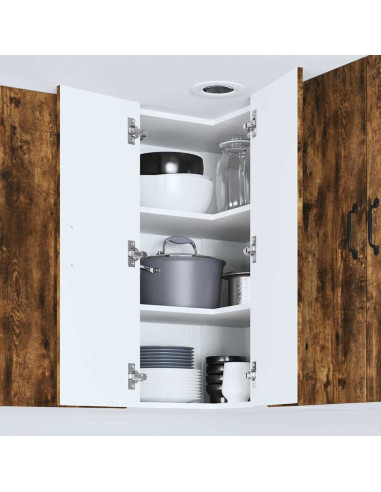 Pensile cucina Rovere fumé 57 x 57 x 80 cm Legno multistrato