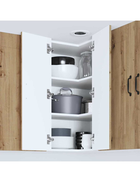 Pensile cucina con porta Rovere artigianale 57 x 57 x 80 cm