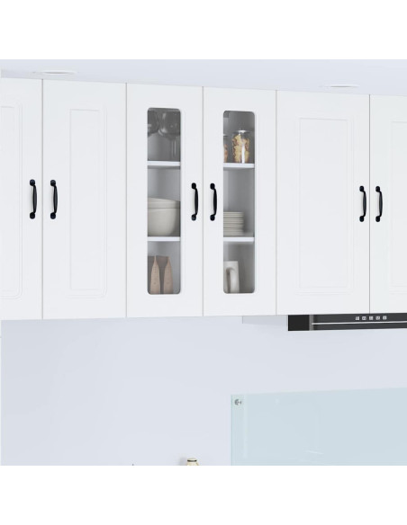 Pensile cucina Bianco 60 x 31 x 80 cm Legno multistrato