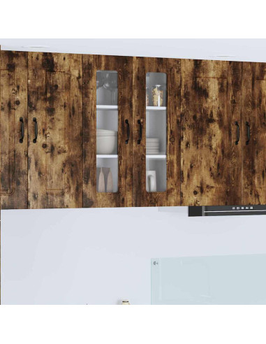 Pensile cucina Rovere fumé 60 x 31 x 80 cm Legno multistrato