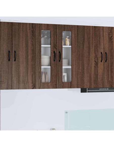 Pensile cucina Rovere Marrone 60 x 31 x 80 cm Legno multistrato