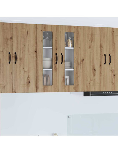 Pensile cucina con porta Rovere artigianale 60 x 31 x 80 cm