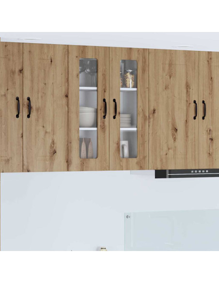 Pensile cucina con porta Rovere artigianale 60 x 31 x 80 cm