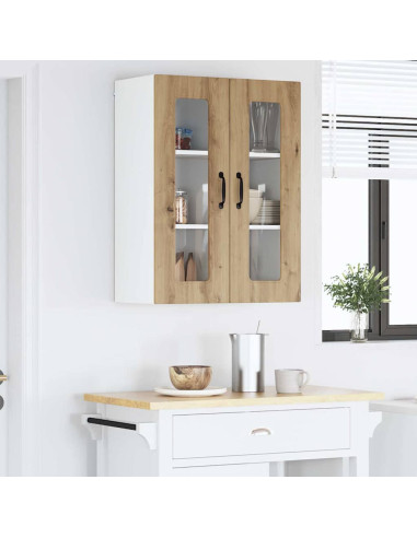 Pensile cucina con porta Rovere artigianale 60 x 31 x 80 cm