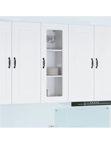 Pensile cucina Bianco 40 x 31 x 100 cm Legno multistrato